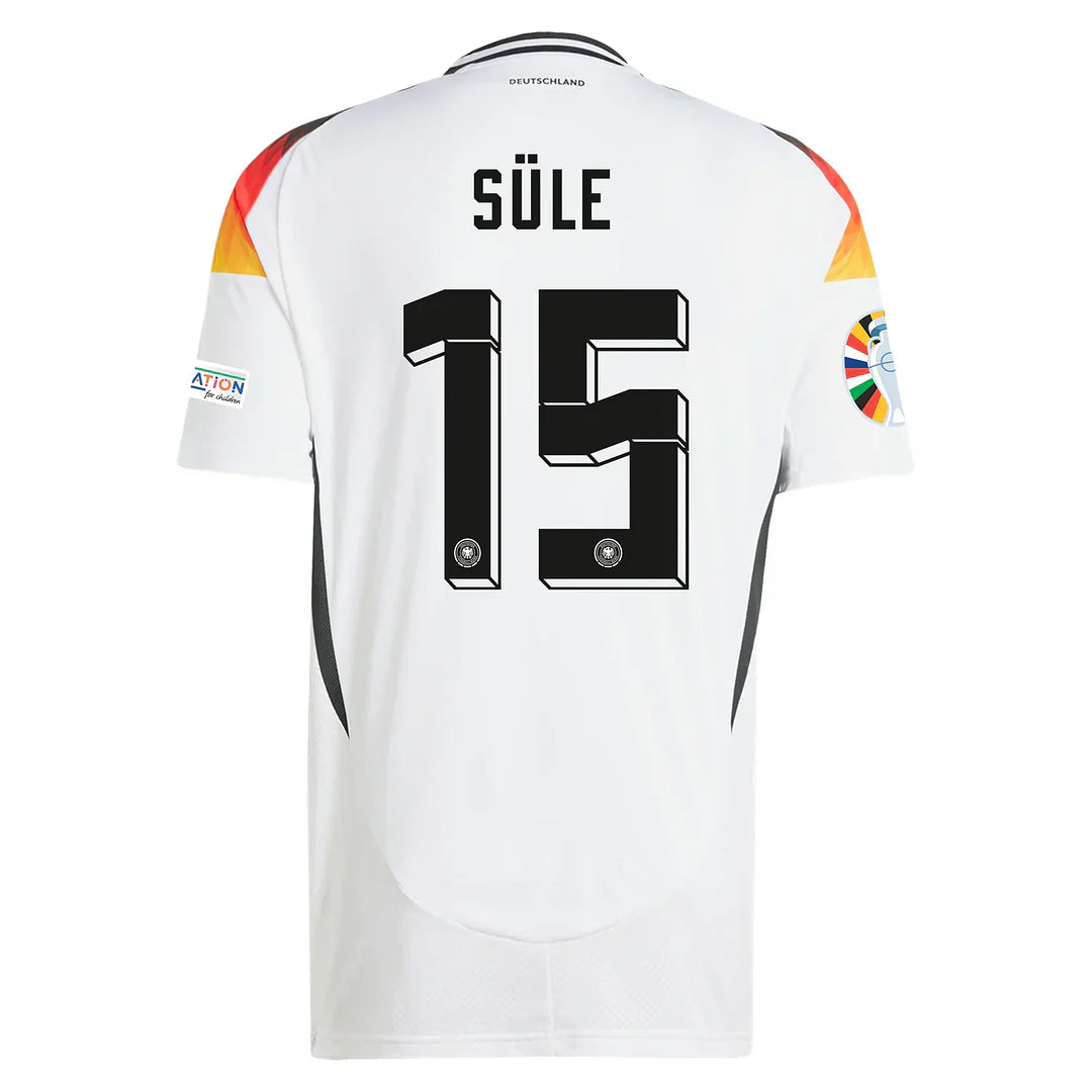 DFB 24 HEIMTRIKOT mit Euro-Patches 15 NIKLAS SULE