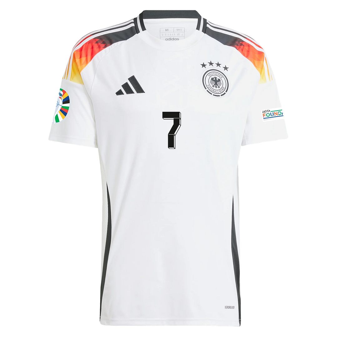 DFB 24 HEIMTRIKOT mit Euro-Patches 7 KAI HAVERTZ