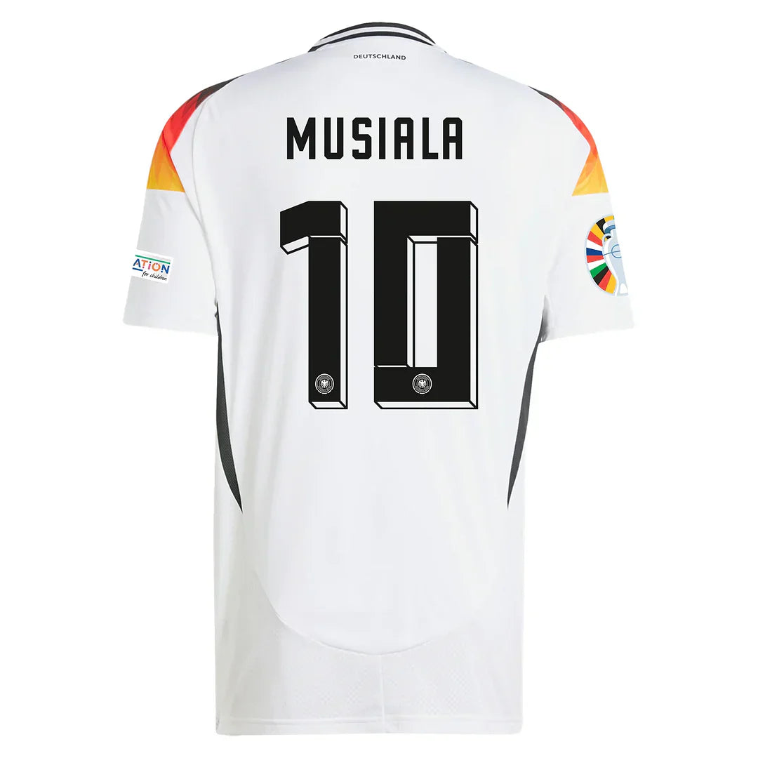 DFB 24 HEIMTRIKOT mit Euro-Patches 10 JAMAL MUSIALA