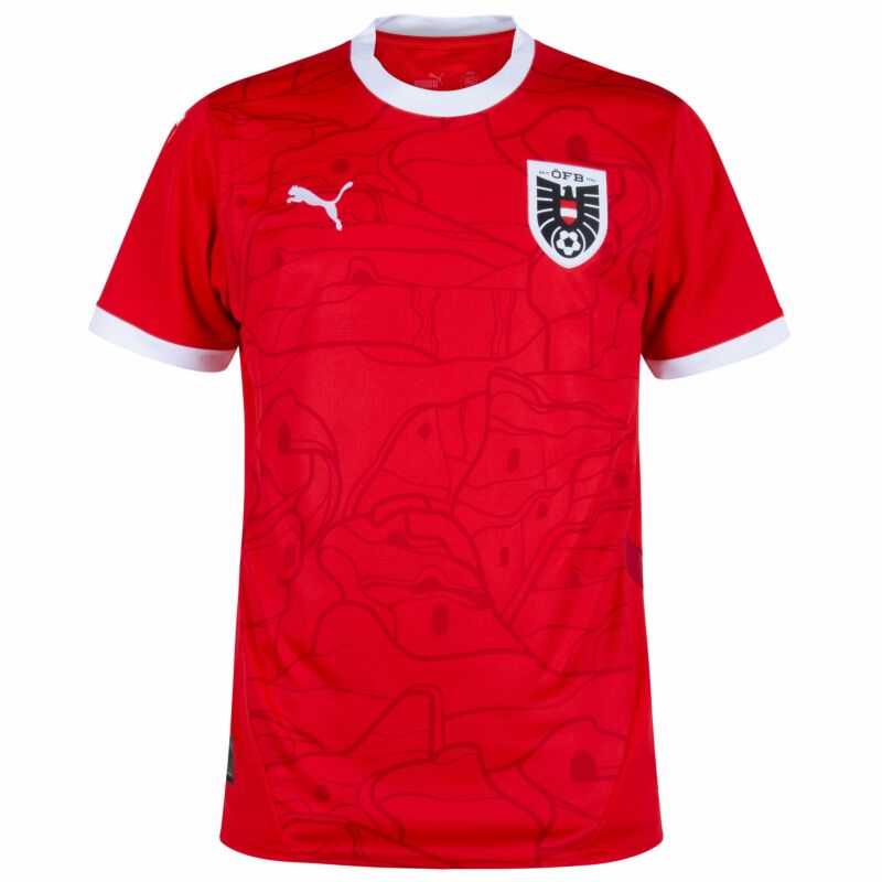 Österreich 2024 Fußball Heimtrikot Herren