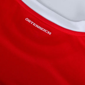 Arnautović #7 Österreich 2024 Fußball Heimtrikot Herren mit Euro-Patches
