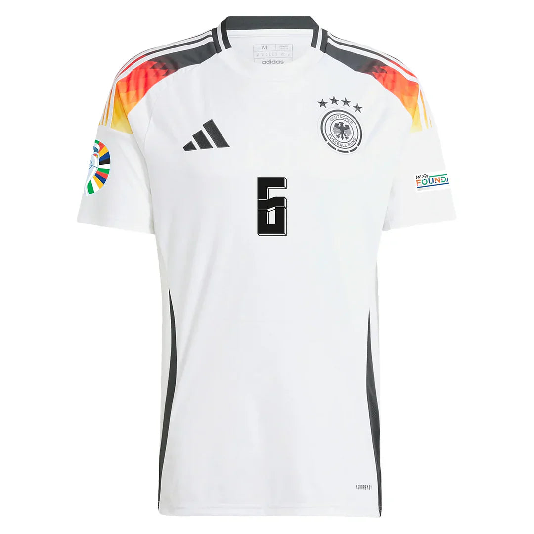 DFB 24 HEIMTRIKOT mit Euro-Patches 6 KIMMICH